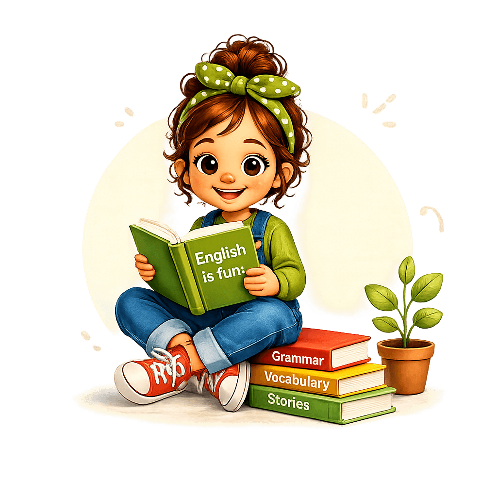 Пеппи читает книгу